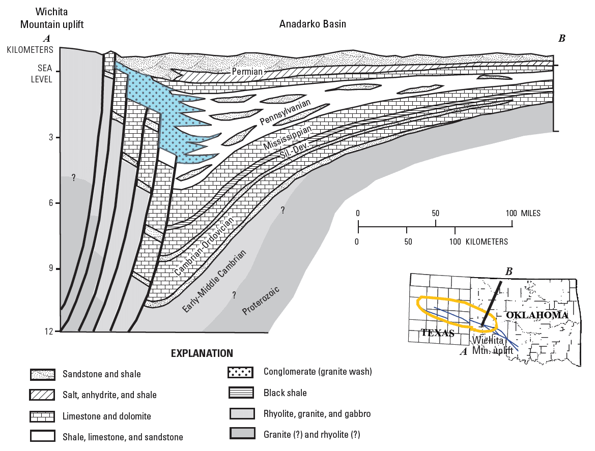 Cross section (geology) - Wikipedia