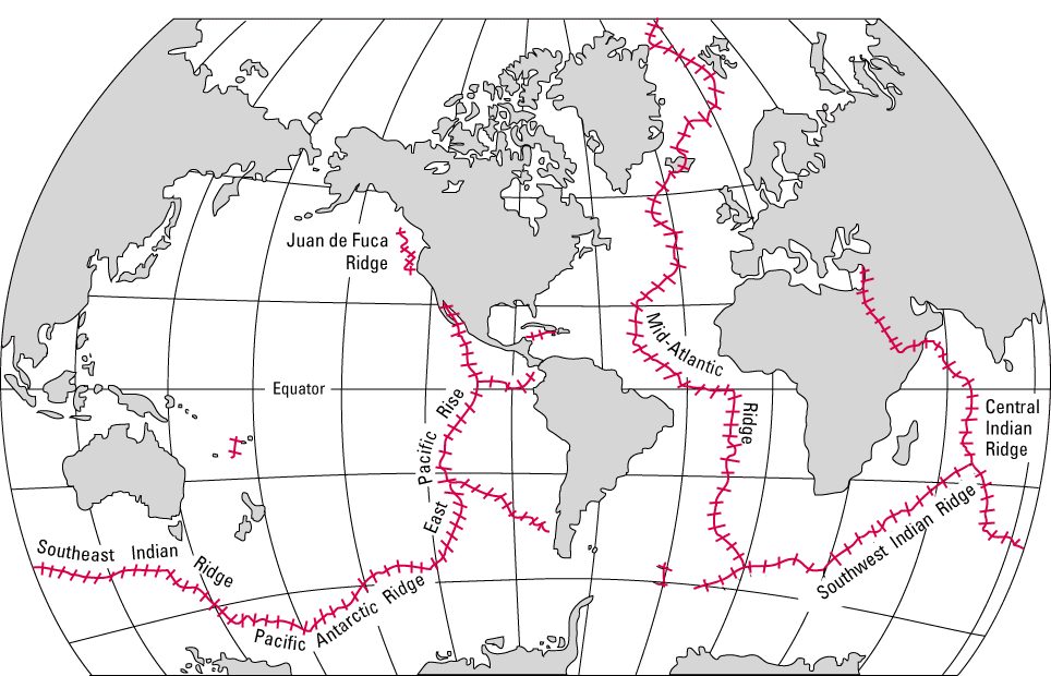 Mid-ocean ridge - Wikipedia